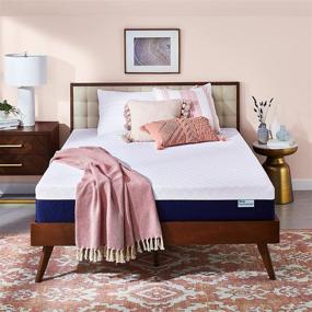 img 4 attached to 😴 Sleep Innovations Shiloh 12-Inch Queen Memory Foam Mattress - Medium Firmness for Optimal Sleep Comfort