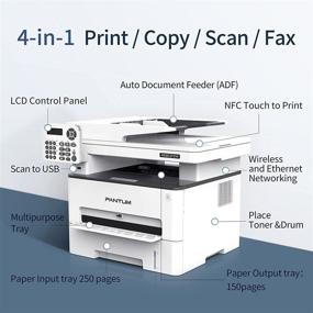 img 3 attached to 🖨 Pantum M6802FDW Wireless Monochrome Printing (W4E85B)