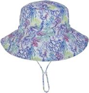 👒 foldable wide brim visor sun hat for girls, beach sun protection cap логотип