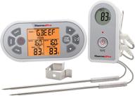 🌡️ thermopro tp22s wireless meat thermometer - dual probe cooking thermometer for grilling, smoking, and bbq logo