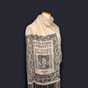 img 3 attached to Wuthering Heights by Emily Brontë Scarf Shawl: A Timeless Literary Fashion Statement