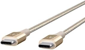 img 3 attached to Belkin MIXIT DuraTek Кевларовый USB-C (USB Type C) кабель для USB-C