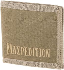 img 4 attached to Men's Maxpedition BFW Fold Wallet in Tan - Enhanced Accessories for Improved Searchability