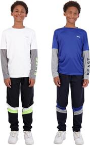 img 3 attached to Hind Athletic Sweatpant Blue White Numeric_8 Sports & Fitness for Team Sports