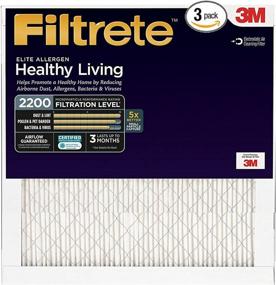 img 1 attached to 🌬️ Filtrete Allergen Healthy Living 20X20X1 Air Filter