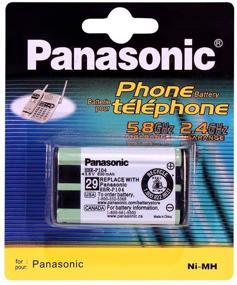img 3 attached to 🔋 Высокоемкая 2-пакетная аккумуляторная батарея для беспроводного телефона Panasonic HHR-P104 - замена батареи 3,6В 830 мАч