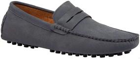 img 4 attached to Stylish JIONS Driving Loafers: 👞 Elegant Men's Moccasins for a Comfortable Drive