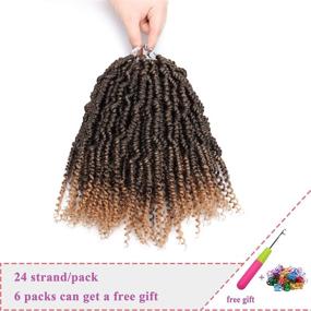 img 1 attached to Prelooped Synthetic Extension Dreadlocks Braiding Hair Care