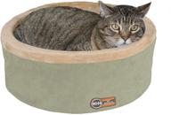 🐱 cozy and warm: discover the k&amp;h pet products thermo-kitty heated cat bed logo