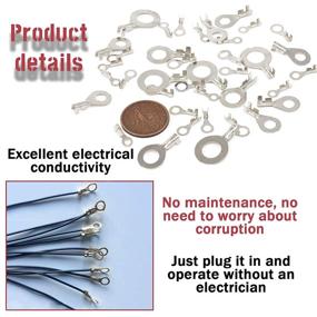 img 1 attached to 🔌 Hilitchi Non Insulated Terminals Assortment with Tin Plating