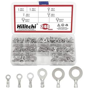 img 4 attached to 🔌 Hilitchi Non Insulated Terminals Assortment with Tin Plating