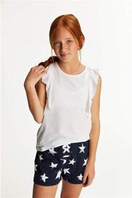 img 1 attached to French Toast Little Trellis Heather Girls' Clothing for Tops, Tees & Blouses