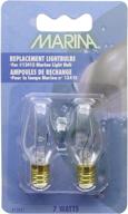 🐠 enhance your aquarium with marina clear light 7-watt 120-volt bulbs - 2-pack logo