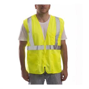 img 1 attached to V70632 2X 3X Polyester Zipper Fluorescent Yellow
