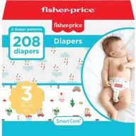 smart care fisher price diapers count baby & child care for diaper care logo