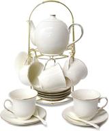 🍵 dagibaycn european ceramic coffee holder in white logo