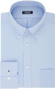 img 1 attached to 👔 IZOD Stretch Sleeve Men's Dress Shirts - Enhancing Your Wardrobe with Comfort and Style