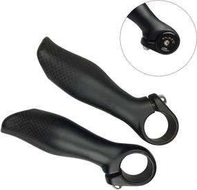 img 3 attached to 🚵 Carbon Fiber Mountain Bike Handlebar Ends - Platt Bike Bar Ends for MTB