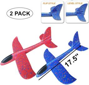 img 3 attached to ✈️ JUNBESTN Outdoor Airplane Glider Playset