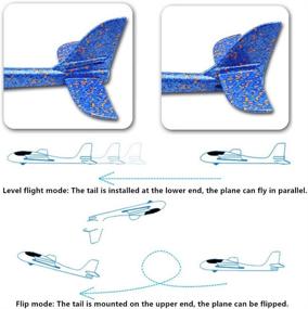 img 2 attached to ✈️ JUNBESTN Outdoor Airplane Glider Playset