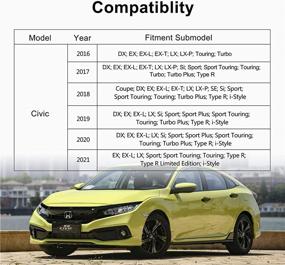 img 1 attached to Беспроводное зарядное устройство CarQiWireless для Honda Civic 2016-2021: идеальное решение для зарядки Civic Hatchback Si Coupe Type R Accessories!