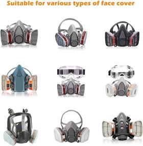 img 3 attached to 🔒 Chemical Compatible Dust-Proof Respirator Cartridges