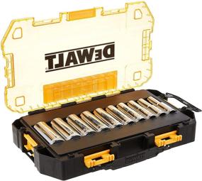 img 1 attached to Набор головок DEWALT DWMT73814 на 10 штук, дюймовая рукоятка: Высокооцененные инструменты для точности и надежности.