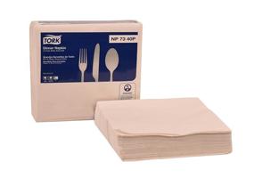 img 3 attached to 🍽️ Tork NP7340P Advanced Extra Soft Dinner Napkin, 3-Ply, 17.00" x 16.25", White (Case of 20 Packs, 100 per Pack, 2,000 Napkins)