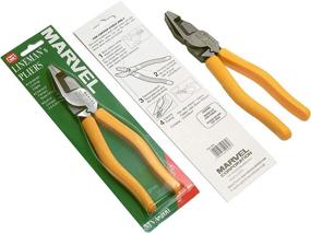 img 4 attached to 🔧 Japanese-Made Marvel MVA-200N Lineman's Pliers 8.5" - Wire Cutter/Crimper/Grip, Drop-Forged High Carbon Steel Head, Sharp-edge Cutter for Electricians and Linesman - Optimal SEO