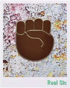 img 3 attached to Make A Bold Statement with Real Sic Raised Fist Enamel Pin: Black Lives Matter, Resist Protest, BLM Pin Ideal for Jackets, Backpacks, Bags, Hats & Tops