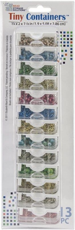 elizabeth storage solutions plastic containers beading & jewelry making 로고