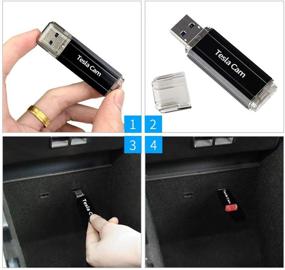 img 3 attached to 📹 Enhanced Tesla Model Y/3/S/X Dashcam Flash Drive: Pre-Configured, Fast, SLC USB - 32 GB