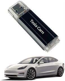 img 4 attached to 📹 Enhanced Tesla Model Y/3/S/X Dashcam Flash Drive: Pre-Configured, Fast, SLC USB - 32 GB