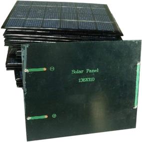 img 2 attached to 🌞 Солнечная мини-солнечная панель DIY модуль поликремниевый солнечный эпоксидный зарядное устройство ячейки B031 - 2W 6V 330мА