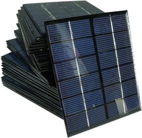 img 4 attached to 🌞 Солнечная мини-солнечная панель DIY модуль поликремниевый солнечный эпоксидный зарядное устройство ячейки B031 - 2W 6V 330мА