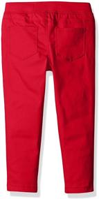 img 1 attached to 👖 Fashion-forward French Toast Girls Twill Fuchsia Pants & Capris – Trendy Girls' Clothing