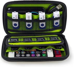 img 4 attached to 📸 Estarer Waterproof USB Flash Drive Organizer & SD Memory Card Case - Designed for External Hard Drives, CF Cards & Travel Use