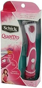 img 1 attached to 🪒 Schick Quattro For Women Trimstyle Razor & Bikini Trimmer: Versatile & Colorful Grooming Companion