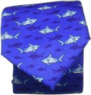 👔 aqua wembley boys' neckties with novelty print - stylish boys' accessories logo
