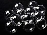 clear plastic ball ornament set - pack of 12, 70mm diameter логотип