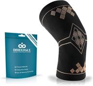 🏋️ copper knee brace: pain relief & support for men and women - ideal for running, arthritis, sports injuries, and athletes логотип