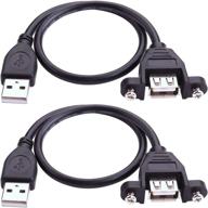 🔌 igreely usb extension cable with panel mount for industrial electrical applications логотип