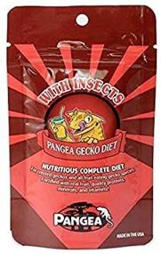 img 1 attached to 🦎 Pangea Fruit Mix with Insects: Crested Gecko Complete Diet - 2 oz