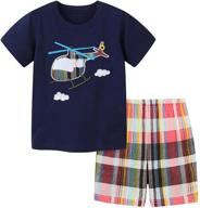 toddler clothes summer outfits t shirt boys' clothing for clothing sets logo