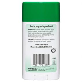 img 1 attached to Nutribiotic Deodorant Unscented 2 6 Ounce