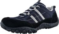 👟 optimized lightweight trekking approach shoes for men by knixmax - enhanced breathability logo