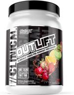 🍹 nutrex research outlift - цитруллин, bcaa, креатин, бета-аланин, таурин, мощный предтренировочный препарат, без запрещенных веществ, вкус «фруктовый удар», 20 порций. логотип