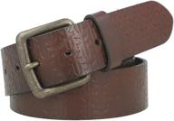 👔 frye men's 38mm leather black belt - enhance your men's accessories collection логотип