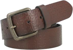 img 1 attached to 👔 Frye Men's 38MM Leather Black Belt - Enhance Your Men's Accessories Collection