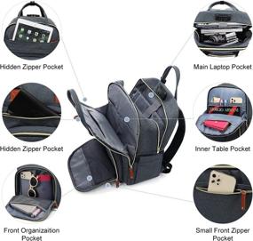 img 2 attached to 🎒 Stylish & Durable LOVEVOOK Laptop Backpack For Men &Amp